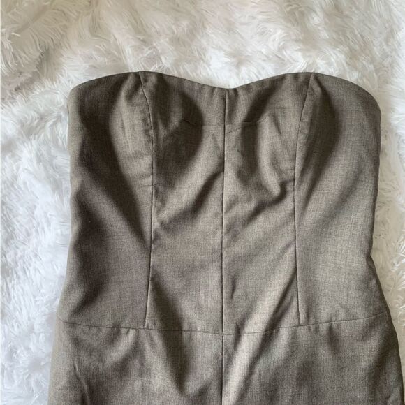 UNDERCOVER GRAY WOOL ROMPER JUMPSUIT - Picture 6 of 15